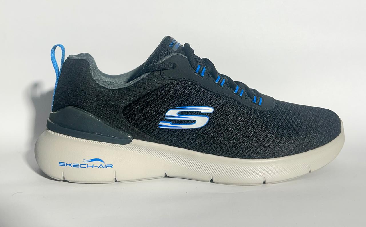 SKECHERS Men's Skech-Air Dynamight 2.0 (232971 BKBL)